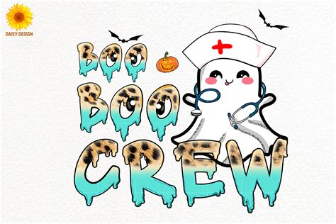 Boo Boo Crew Sublimation Graphic By Daisy Design Creative Fabrica