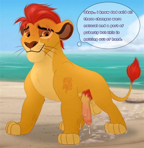 Rule 34 1boy English Text Excessive Cum Feral Humanoid Penis Kion Kion The Lion Guard Lion