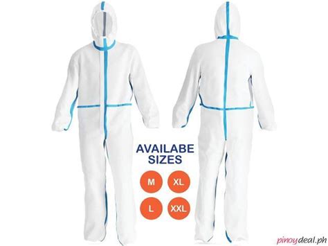 Ppe Disposable Sterile Hazmat Coverall Suit Full Body Protective