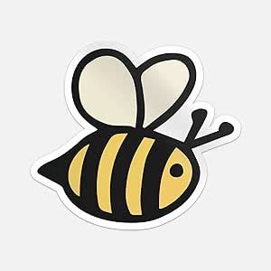 Amazon Cute Bumblebee Sticker Vinyl Car Bumper Decal