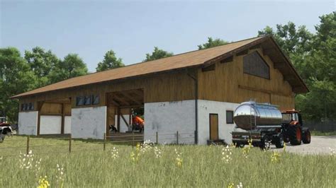 German Cow Barn V1 0 0 0 Fs25 Mod Farming Simulator 22 Mod