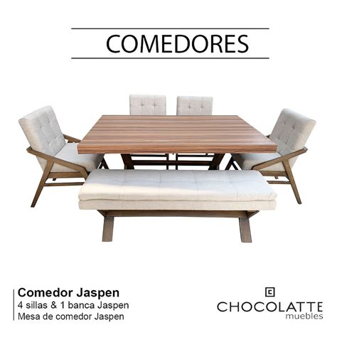 Comedor Jaspen Chocolatte Muebles