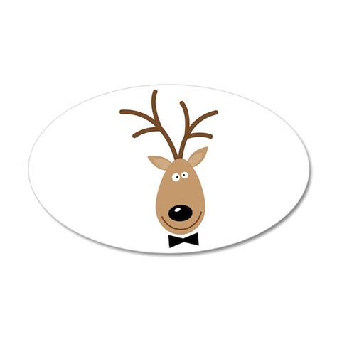 Dasher Reindeer Wall Decal By Embroidery19