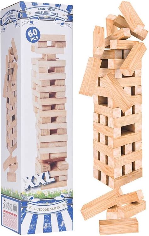 Jenga Xxl Torre De Equilibrio Piezas Tiempo De Juegos