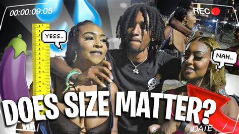 Does Size Matter 🤔 Public Interview Guess My Size 🍆 I Got Clowned 😞 Youtube