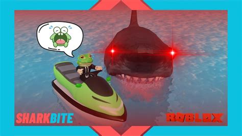 Funny Exciting And Clutch Gameplay Roblox Sharkbite Youtube