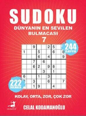 Sudoku Dünyanın En Sevilen Bulmacası 7 Celal Kodamanoğlu Bulmaca