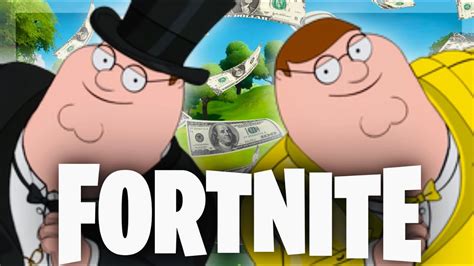 Finally Unlocking Golden Plated And Fancy Peter Griffin On Fortnite I Am