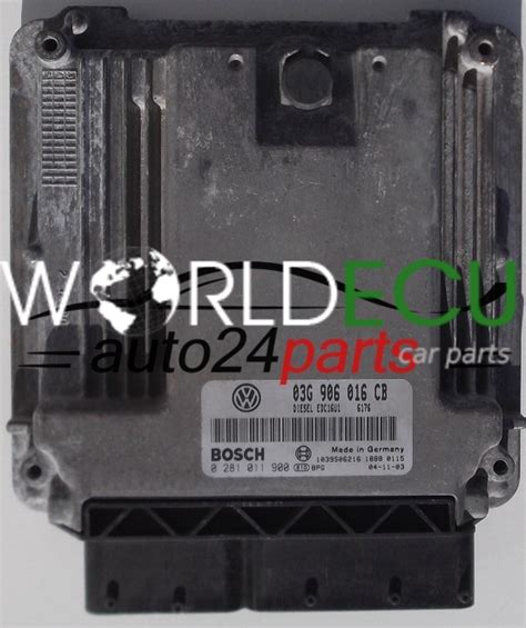 Ecu Engine Controller Volkswagen Golf Touran Tdi Bosch