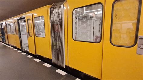 Berliner U Bahn U F Drehstromer F Mitfahrt Von