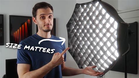 Why Softbox Size Matters For Filmmaking Youtube