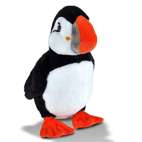 Logo Customzied 15cm Bird Stuffed Animal Plush Doll Cute Puffin Soft