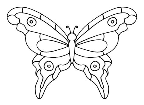 Butterfly Template Craft For Kids