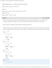 Lesson Exam College Algebra Pdf Quiz Submissions