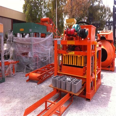 Qtj4 26c New Condition Concrete Paving Block And Brick Making Machine