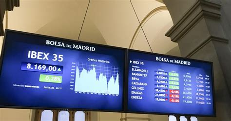 El Ibex 35 Cae Un 15 Y Pierde Los 7700 Puntos En La Media Sesión