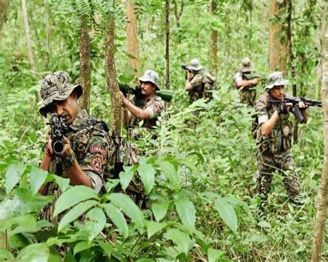 Five Naxalites Killed In Encounter With Security Personnel In