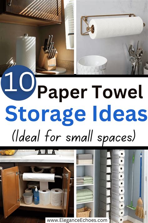 10 Smart Paper Towel Storage Ideas For Every Kitchen