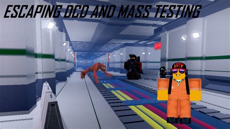 Escaping Cdc And Mass Testing Roblox Scp Site Roleplay Youtube