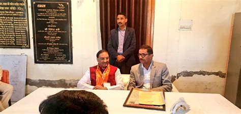 Dr Ramesh Pokhriyal Nishank On Twitter आज जनसंपर्क के दौरान अपने