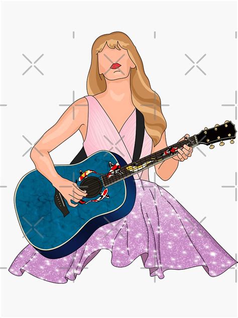 Taylor Swift Eras Tour Speak Now Sticker For Sale By Mkiewis Redbubble