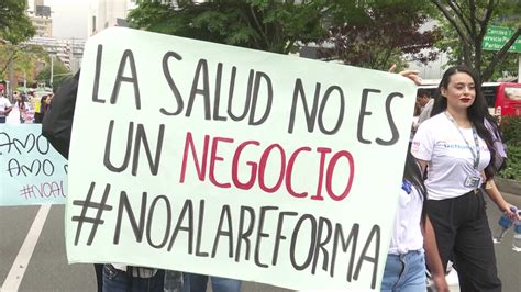 Marcha De Pacientes En Contra De Reforma A Salud Teleantioquia