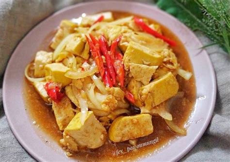 Resep Tahu Telur Dalam Saus Teriyaki Oleh Fey Pawonmungil Cookpad