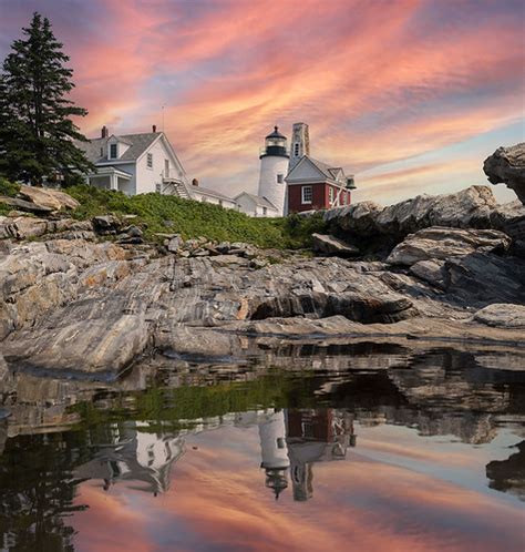 Sunrise At Pemaquid Point Lighthouse Bristol ME Flickr