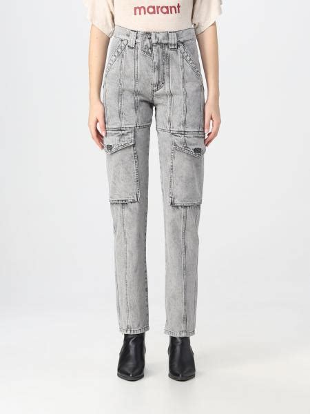 Isabel Marant Etoile Jeans For Woman Grey Isabel Marant Etoile