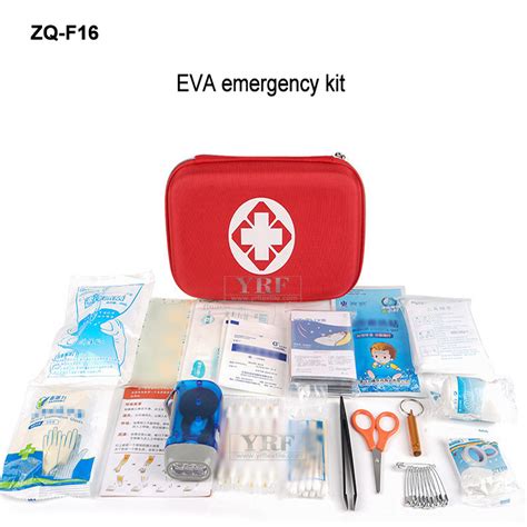 Red Sos Emergency Survival Kit EVA Handy First Aid Kit Emergency Pouch