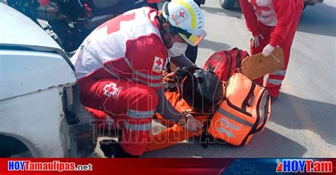 Hoy Tamaulipas Accidente En Tamaulipas Repartidor De Rappi Queda