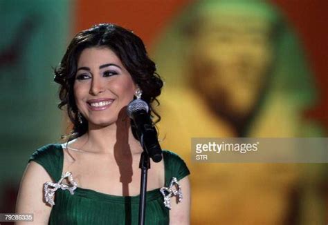 Lebanese Singer Yara Performs During The Ninth Doha Song Festival