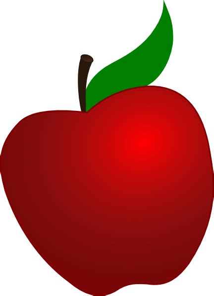 Red Apple Clip Art - ClipArt Best