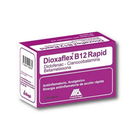 Dioxaflex B12 Rapid 10 Sobres — Farmacia Parque Miramar