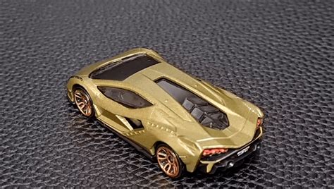 Hot Wheels Lamborghini Sian Fkp Factory Fresh Hct Green