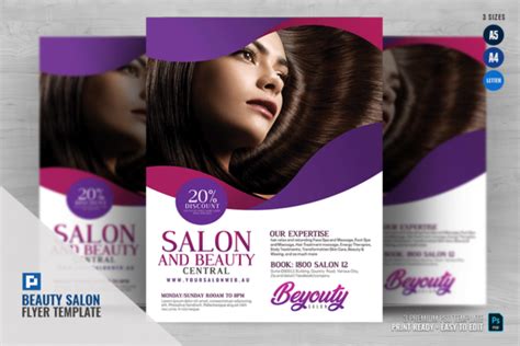 Beauty Salon And Spa Flyer Graphic By Psdpixel · Creative Fabrica