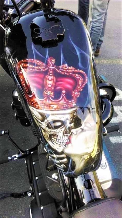 Pin By So Red The Rose On Hd Sportster Nation Bike Tank Motorcycle