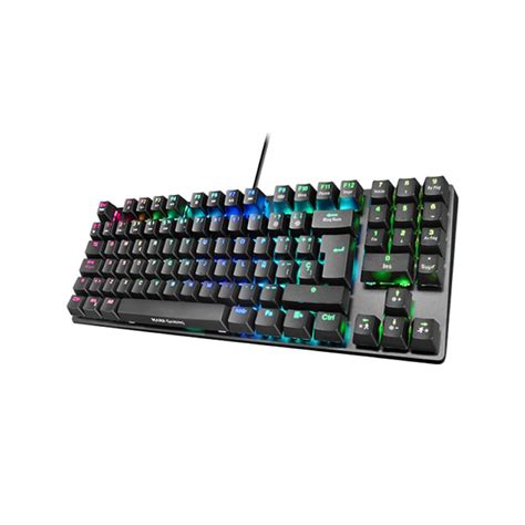 Teclado Mars Gaming MKREVO Pro RGB TKL Mecánico Outemu Blue