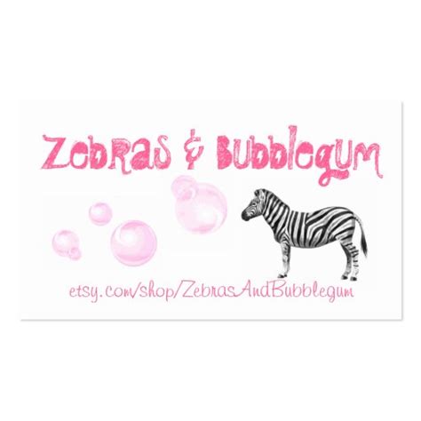 Etsy Business Card - Customizable | Zazzle