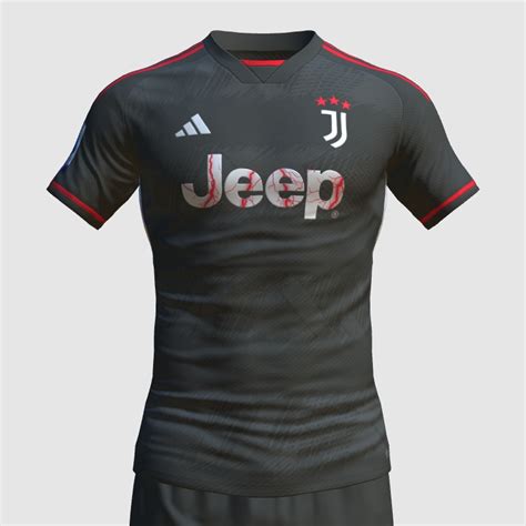 Juventus FC X Adidas 4th Concept 24 25 FIFA Kit Creator Showcase