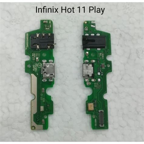 Board Charger Pcb Headset Cas Board Infinix Hot 10 Play Hot 11 Play Mic Shopee Philippines