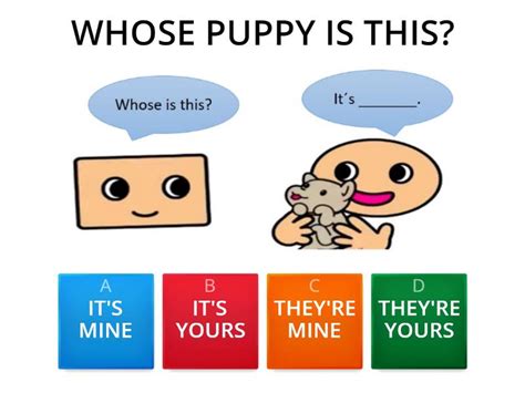 Kid´s Box 2 Unit 4 Mine Yours Quiz