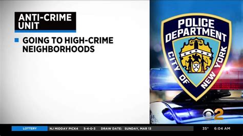 Nypd Anti Crime Unit Returns Monday