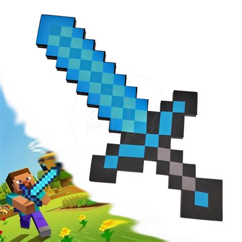 Minecraft Diamantový Meč Diamond Sword Armyfantasycz