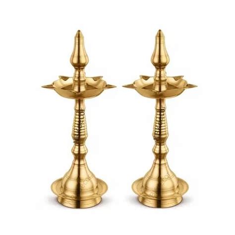 Brass Traditional Diyas Nilavilakku Kerala Oil Lamp Diyas Brass