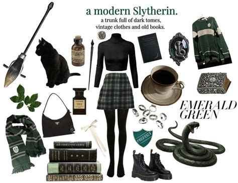 Modern Slytherin Outfit Slytherin Aesthetic Fashion Slytherin Outfit