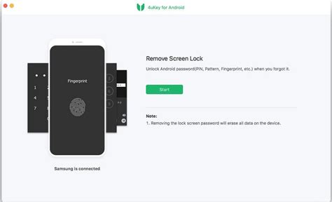 4uKey for Android Lock Screen Removal Mac Review: Hands-on Testings