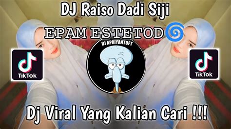 Dj Raiso Dadi Siji Aku Tetep Sayang Kowe Sound Viral