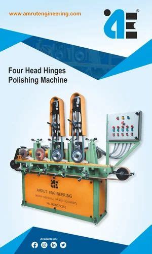 Four Head Hinges Polishing Machine At Rs Piece Metal Polishing