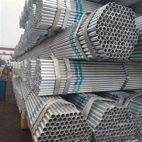 API 5L Gr B ERW Welded Pipe Galvanized Zinc Coated Steel Pipe Tube